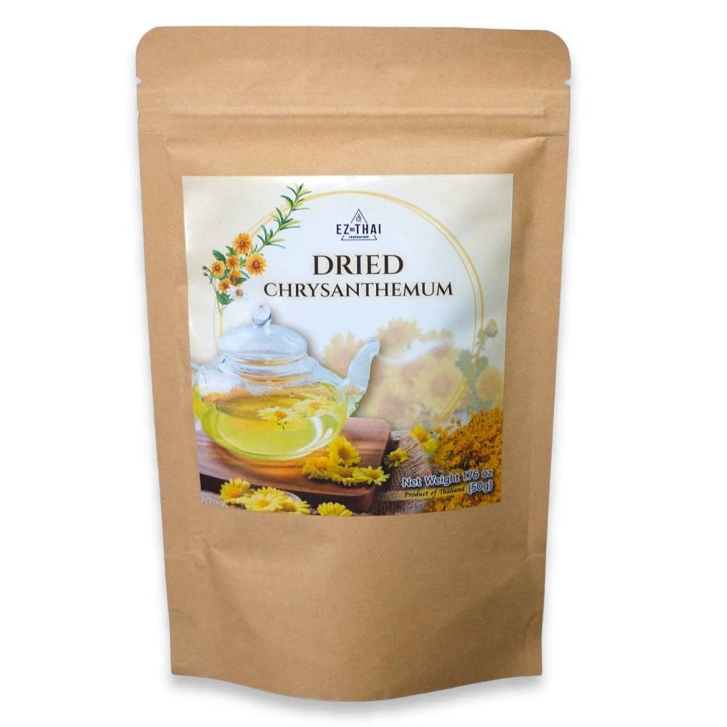Thai Chrysanthemum Tea (1.76 Oz) - Fresh Relax Morning & Night Blend Thai Chrysanthemum Tea (1.76 Oz) - Fresh Relax Morning & Night Blend EZTHAI EZ THAI.
