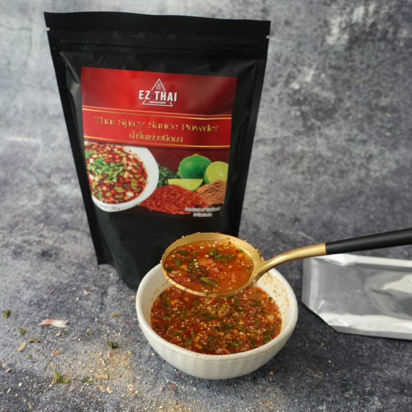 Thai Nam Jim Jaew BBQ Powder Steak Dip Sauce Sweet Sour Spicy 5.29oz Thai Nam Jim Jaew BBQ Powder Steak Dip Sauce Sweet Sour Spicy 5.29oz EZTHAI EZTHAI.