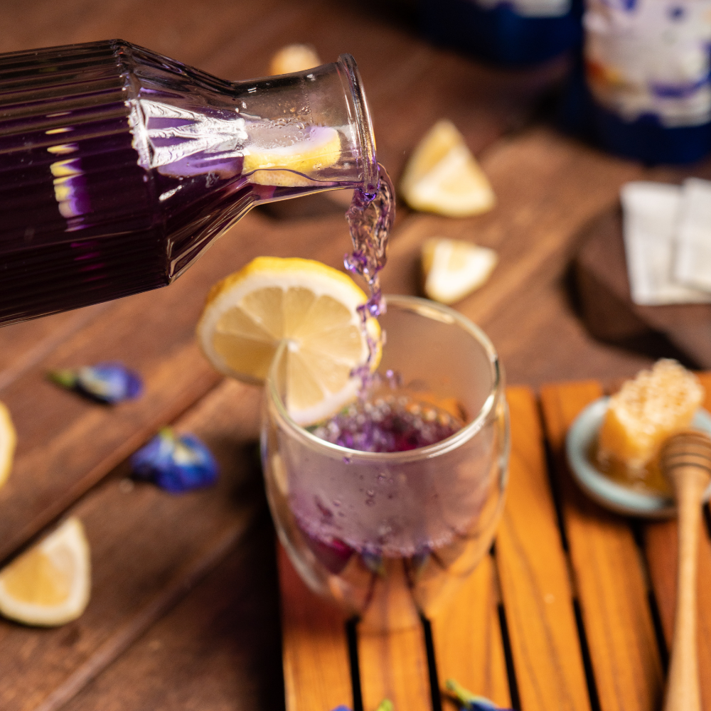 EZ THAI Butterfly Pea Tea - Honey Lemon (10/25 Bags) EZ THAI Butterfly Pea Tea - Honey Lemon (10/25 Bags) EZTHAI EZ THAI.