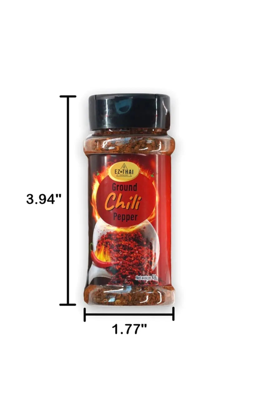 EZ THAI Red Chili Pepper Flake 48g Ingredient Fiery Flavors EZ THAI Red Chili Pepper Flake 48g Ingredient Fiery Flavors EZTHAI EZ THAI.