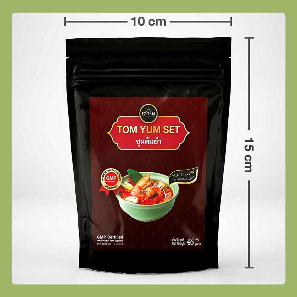 Thai Tomyum Instant Powder 46g Each Dried Herbs Spicy and Flavorful Thai Tomyum Instant Powder 46g Each Dried Herbs Spicy and Flavorful EZTHAI EZ THAI.