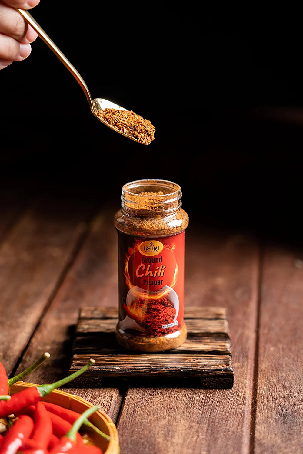 EZ THAI Red Chili Pepper Flake 48g Ingredient Fiery Flavors EZ THAI Red Chili Pepper Flake 48g Ingredient Fiery Flavors EZTHAI EZ THAI.