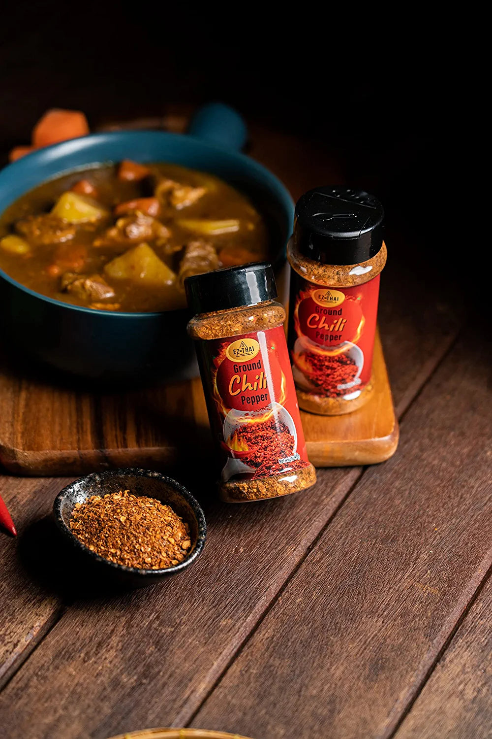 EZ THAI Red Chili Pepper Flake 48g Ingredient Fiery Flavors EZ THAI Red Chili Pepper Flake 48g Ingredient Fiery Flavors EZTHAI EZ THAI.
