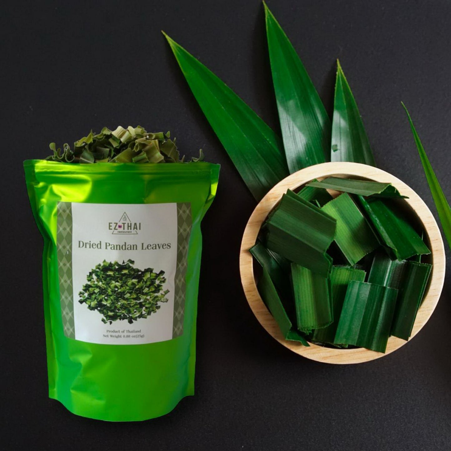 Dried Pandan Leaves 1oz Aromatic Flavor Cooking Baking Tea Dessert Dried Pandan Leaves 1oz Aromatic Flavor Cooking Baking Tea Dessert EZTHAI EZTHAI.