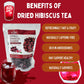 Dried Hibiscus Flower Blossam Tea 1.76 oz (50 grams) Herbal Thai Tea