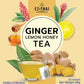 Ginger Honey Lemon Tea Bag 10/25 Bags Instant Hot or Cold Beverage Ginger Honey Lemon Tea Bag 10/25 Bags Instant Hot or Cold Beverage EZTHAI EZ THAI.