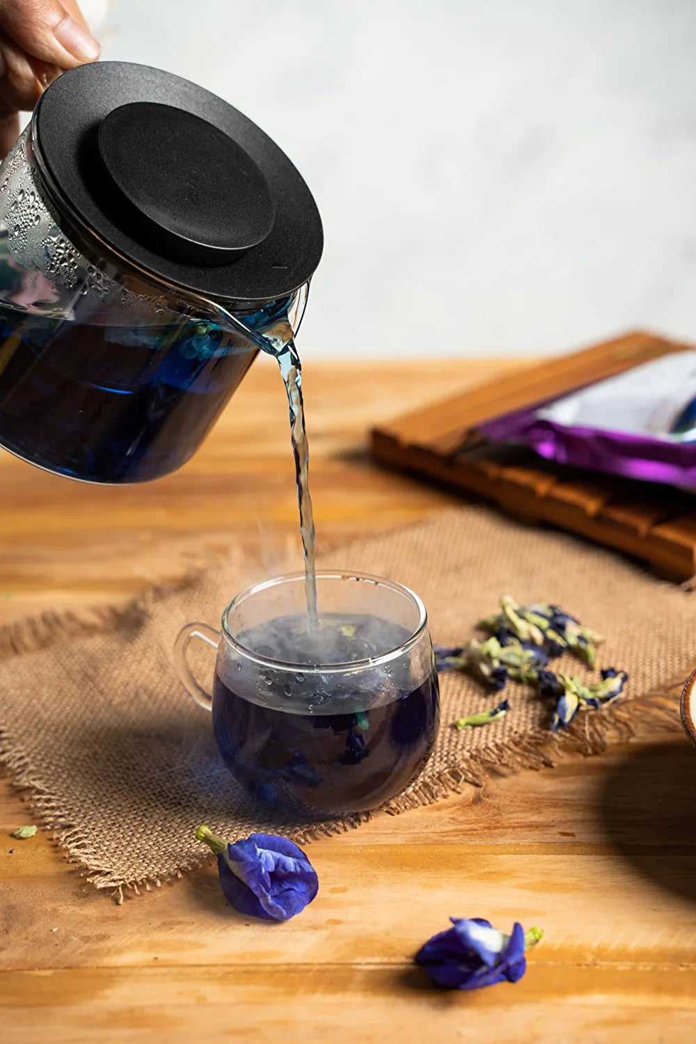 Thai Dried Butterfly Pea Flowers Tea Herbal Blue Tea Health Benefits Thai Dried Butterfly Pea Flowers Tea Herbal Blue Tea Health Benefits EZTHAI EZ THAI.